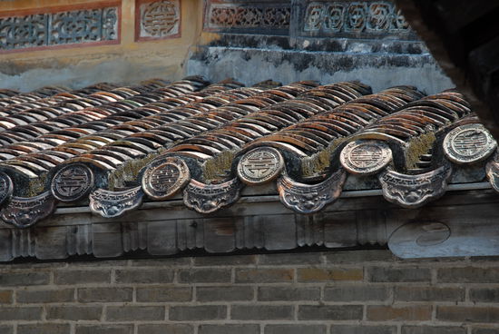 Schoene Details der Grabstaette