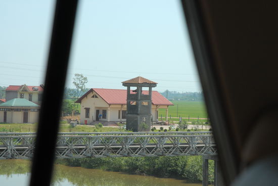 Der Uebergang am Ben-Hai-Fluss