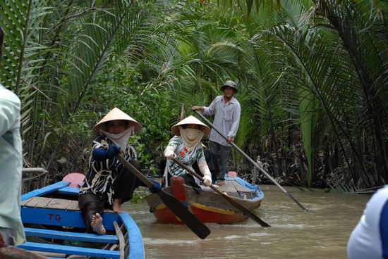 Die Rudertour im Mekongdschungel
