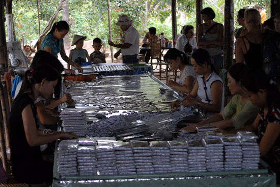 Die Candyherstellung und -verpackerei