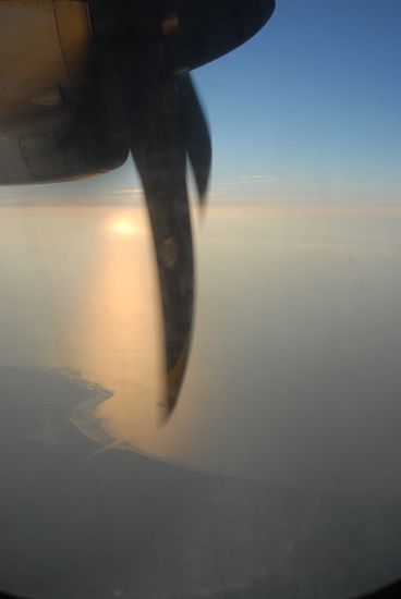 Mit der Propellermaschine von Bombay nach Udaipur