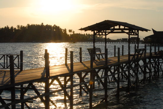 Sonnenuntergang , die Zweite