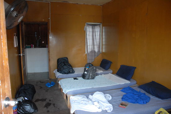 Der Schlafbereich ...