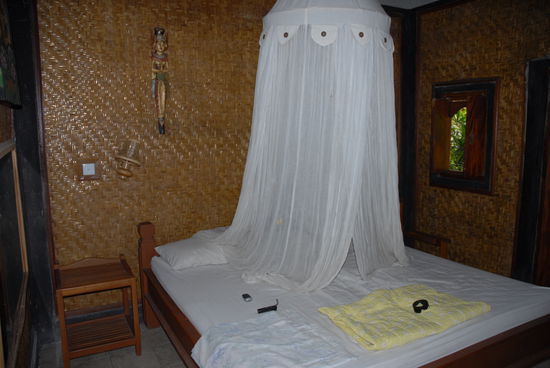 Mein Schlafkaemmerchen mit Fliegenfalle Modell "Himmelbett"