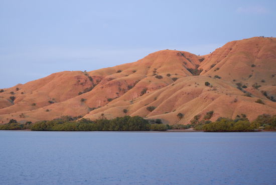 Blick in der Ankerbucht des zweiten Tages