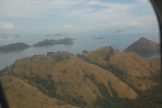 Das NP-Gebiet vom Flieger aus