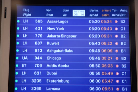 LH 779 riss mich aus meinen Traeumen.... 