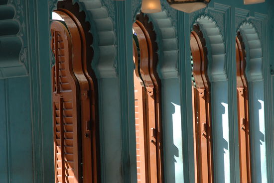 schoene Detailaufnahme im Palast...