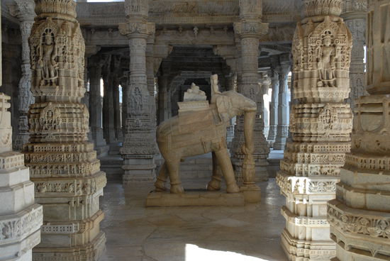 Innenansicht des Tempels