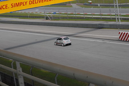... gegen die ein kleiner Furz (Cinquecento Abarth) anzustinken versuchte