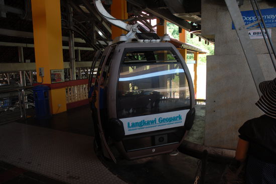 Das Cabla Car zum Langkawi Geo Park
