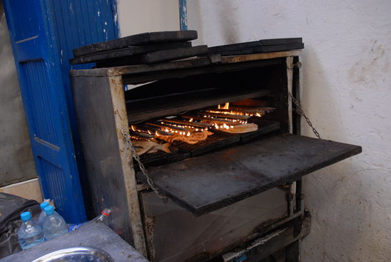 ... Zwischenstopp  in der Boxengasse ...