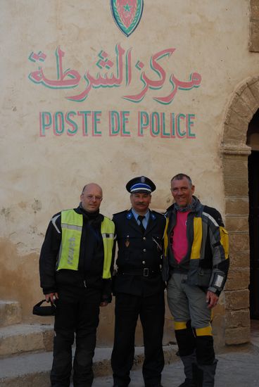 Die deutsch-marokkanische Bullerei unter sich