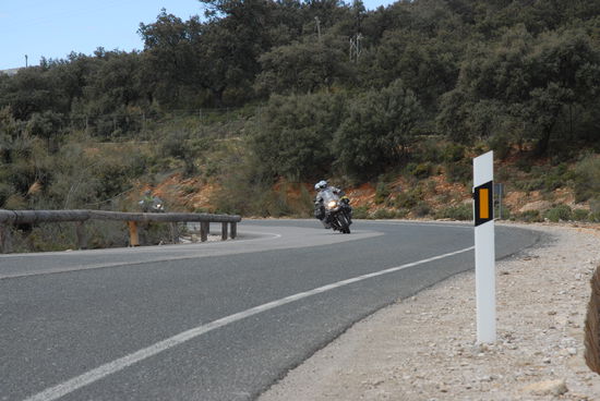 Einer der Kurvenräuber