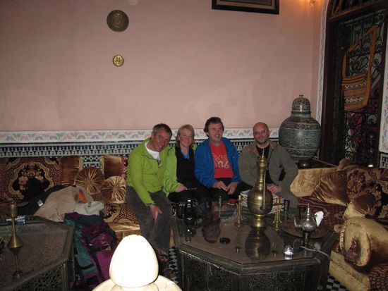 Kräfte sammeln für den Ausflug in Fès