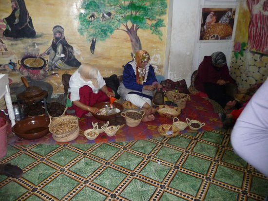 In der Arganölmanufaktur