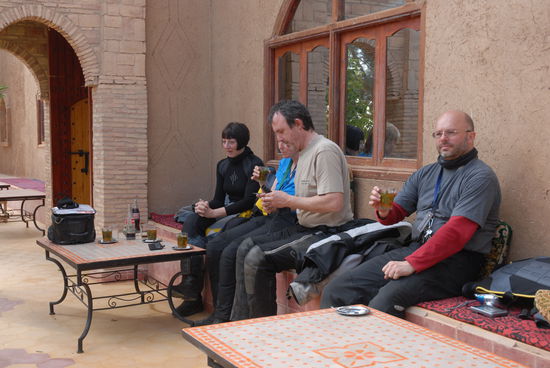 ...gab es natürlich zuerst eine Stärkung