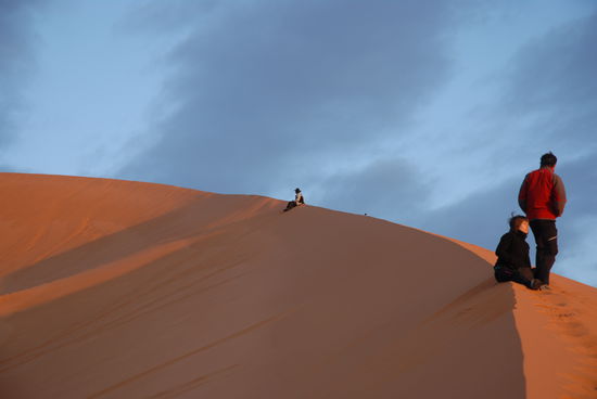 Der alte Mann und die Wüste...
