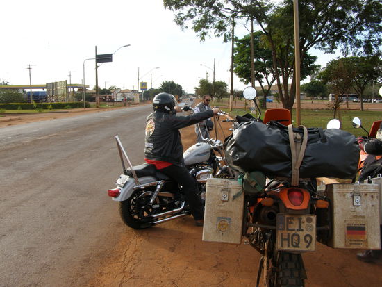 So wurden wir abgeholt und in die Stadt begleitet.