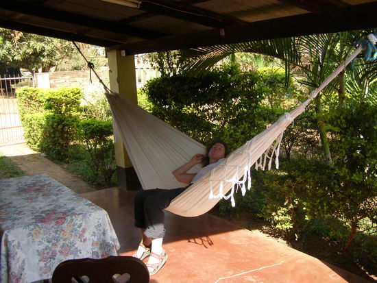 Nach 5 Tage Dschungel war Erholung notwendig und in der Casa Suiza ließ es sich gut aushalten.