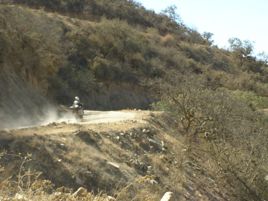 ....... war es anstrengend und Rupert hat mal wieder viel Staub abbekommen.