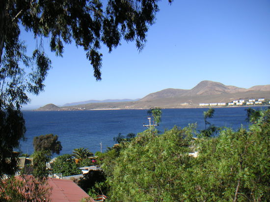 Unser Blick beim Frühstück.