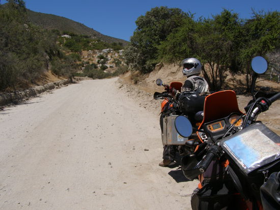 Endlich wieder Piste unter den Rädern.