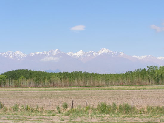 Grün und dahinter die hohen Gipfel, schneebedeckt. Und das Stunden und tagelang, wie große dieses Gebirgmassiv ist, kann man kaum begreifen.