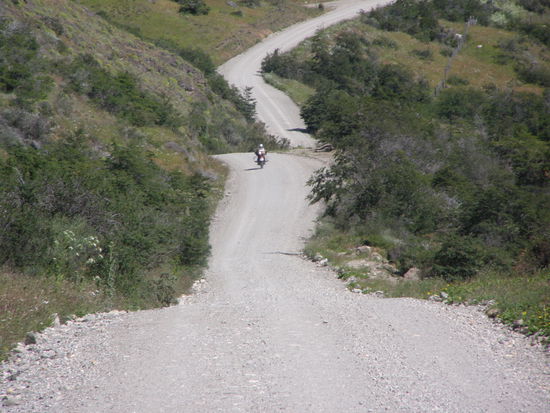 So oder so ähnlich führte uns die Carretera Austral ......