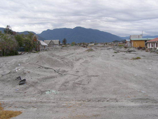 Und der Fluß wurde zur Schlammlawine, ein beklemmendes Gefühl.