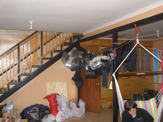 Da war erstmal trocknen angesagt...., von Klamotten.....