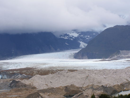 Einer von den vielen Gletschern.