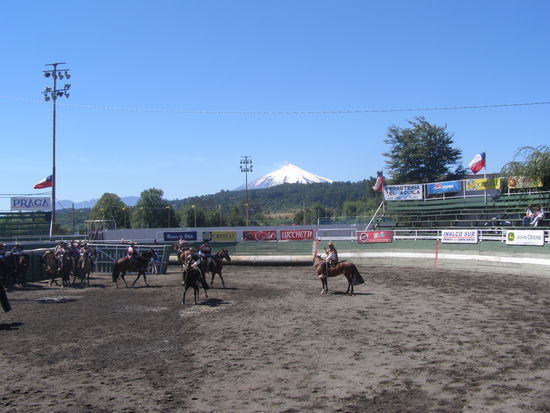 Die Rodeo Arena mit tollem Panorama.