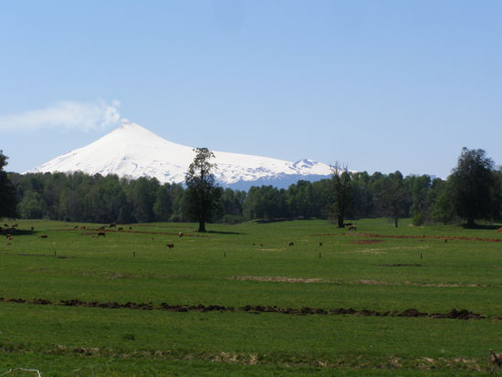Chile, ein alter Bekannter, der Villarica.