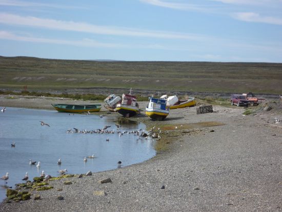 Idyllisch, malerisch, aber kalt.
