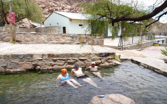 Die Thermen von Fiambala,....