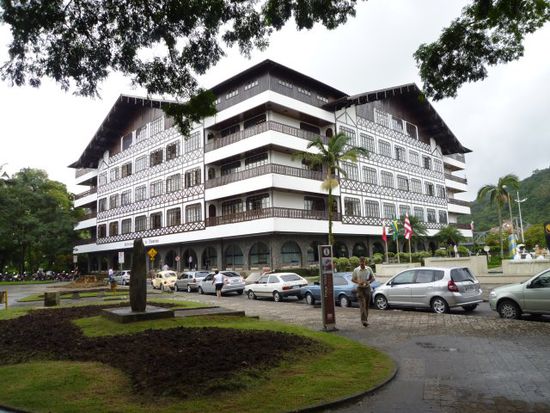 Das Rathaus von Blumenau.