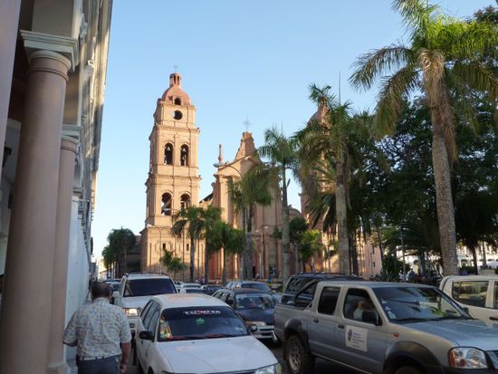 Die Kathedrale von Santa Cruz.