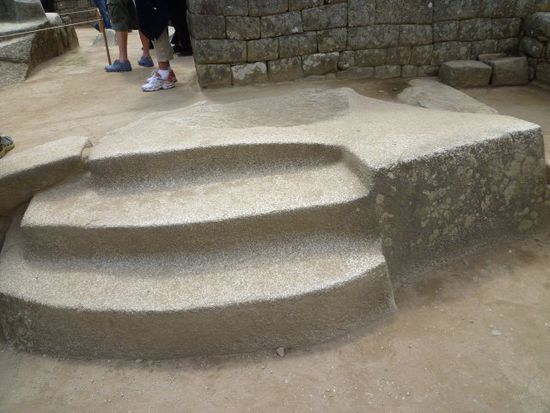 Das sind Treppen für die Ewigkeit.