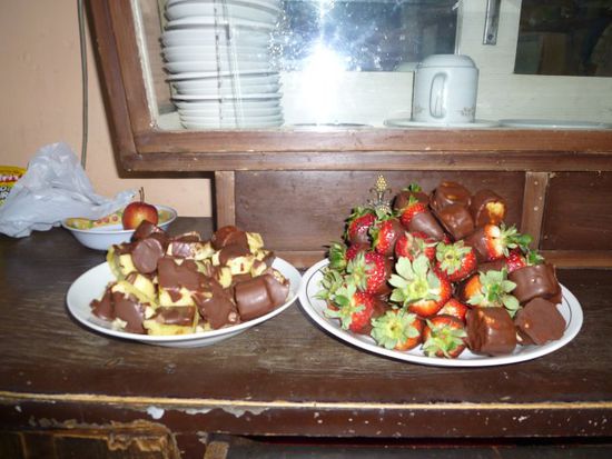 Mein Abschiedsdessert.