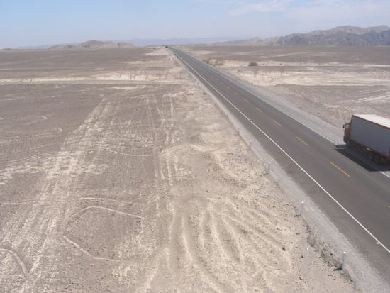 Und die Panamericana geht einfach mittendurch.
