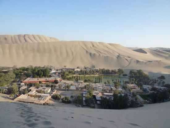 Huacachina, traumhaft.