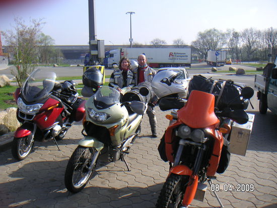 Letzter Gruß und Abschied in Hamburg