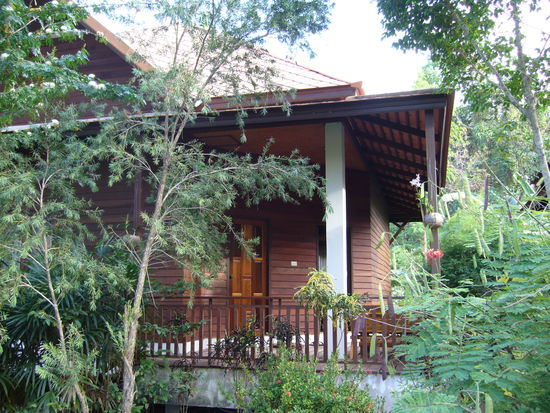 ...nicht nur der einfache Bungalow, sondern  die de Luxe Suite...