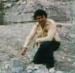 Hier in der Olduvai Schlucht war der älteste menschliche Fund