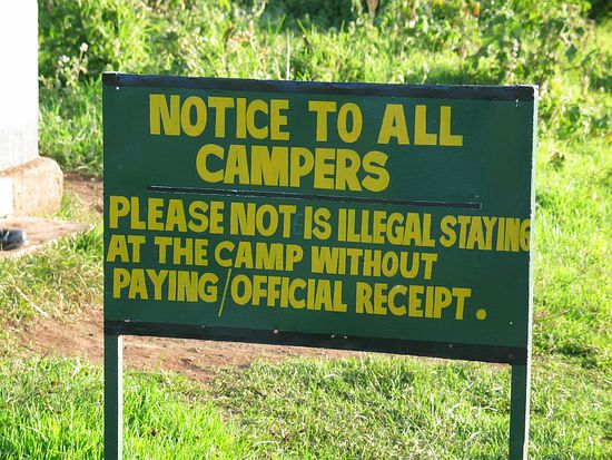 Wir haben natürlich bereits oben beim Ranger bezahlt