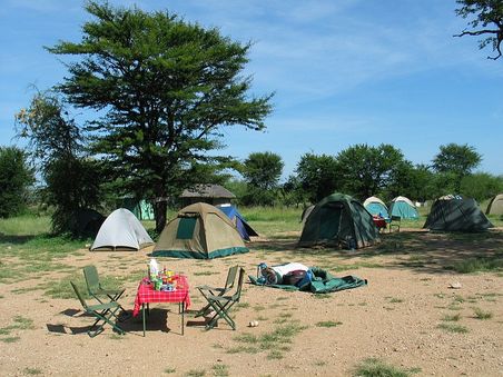 Camp im Ngorongoro