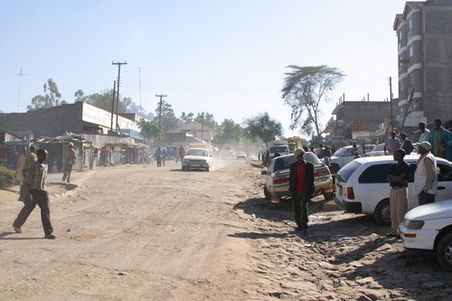 Namanga in Kenia