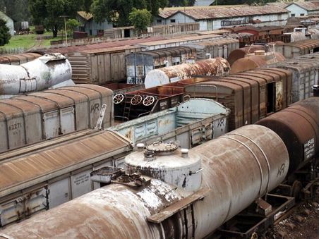 Diese Waggons sind teils sehr alt