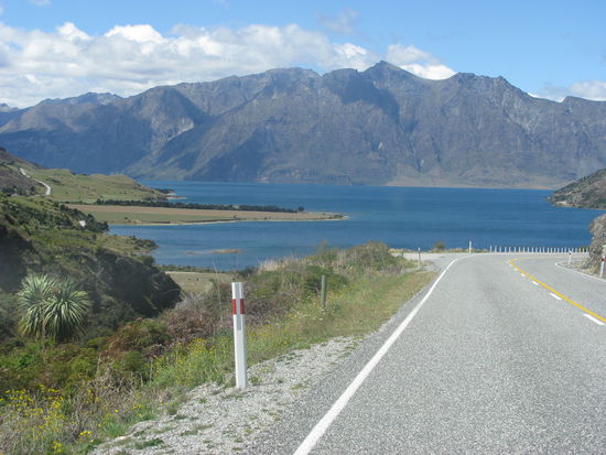 Eine landschaftlich schöne Autobahn, oder?